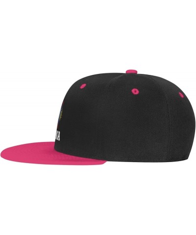 Antigua and Barbuda It's in My DNA Baseball Cap for Men Women Snapback Hat Adjustable Flat Bill Hats Pink $13.84 Baseball Caps