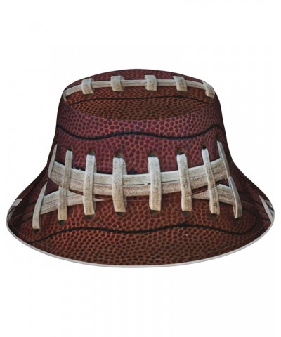 American Football Laces Print Fisherman's Cap Fashionable Hat Fisherman Hats Sun Hats for Fishing, Cap $12.22 Bucket Hats