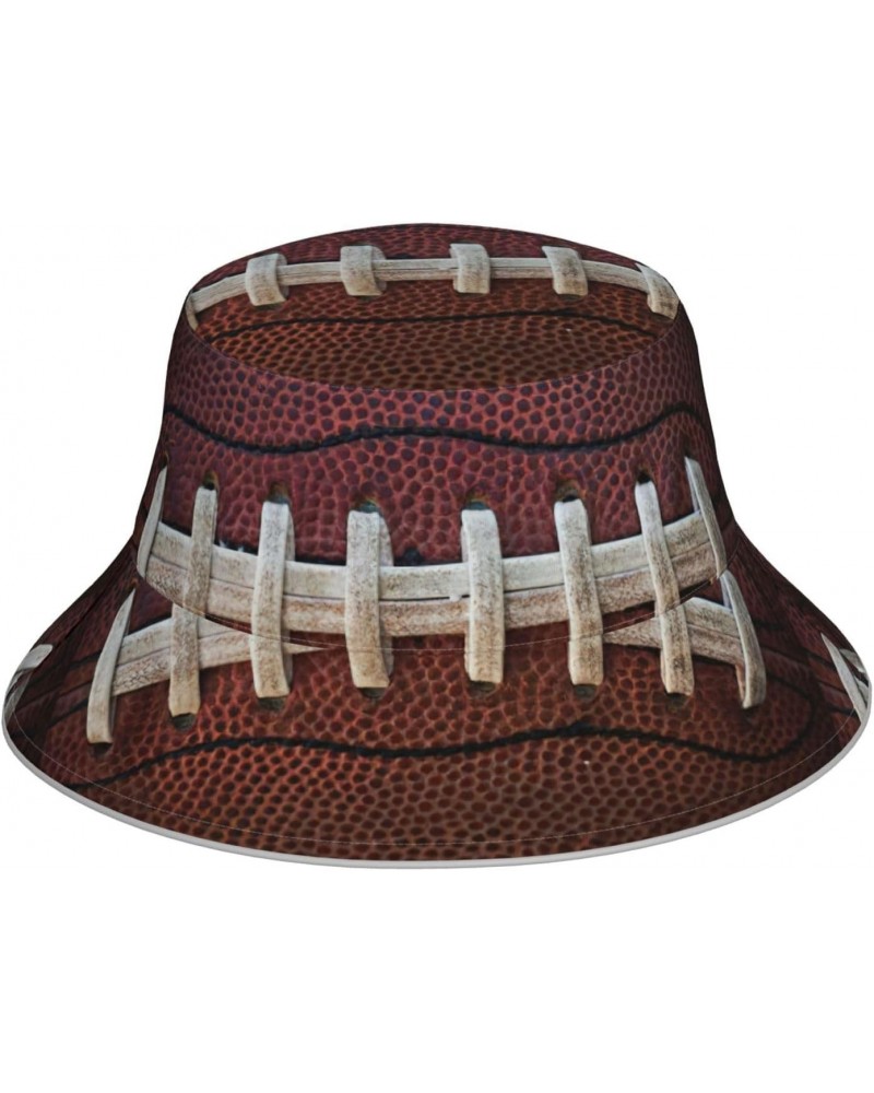 American Football Laces Print Fisherman's Cap Fashionable Hat Fisherman Hats Sun Hats for Fishing, Cap $12.22 Bucket Hats