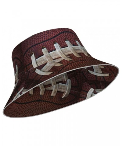 American Football Laces Print Fisherman's Cap Fashionable Hat Fisherman Hats Sun Hats for Fishing, Cap $12.22 Bucket Hats