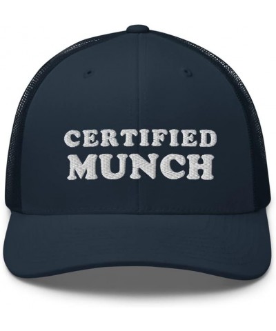 Certified Munch Trucker Cap Navy $17.31 Baseball Caps