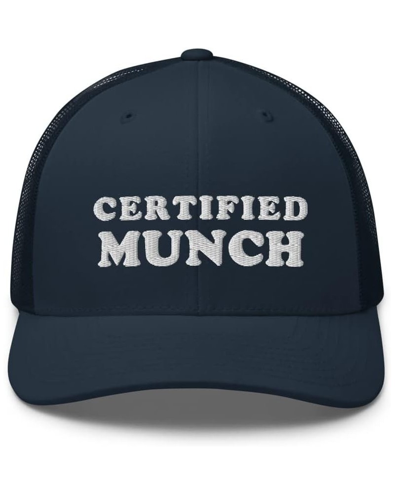 Certified Munch Trucker Cap Navy $17.31 Baseball Caps