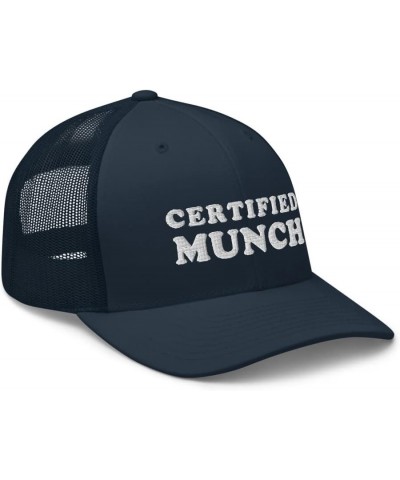 Certified Munch Trucker Cap Navy $17.31 Baseball Caps