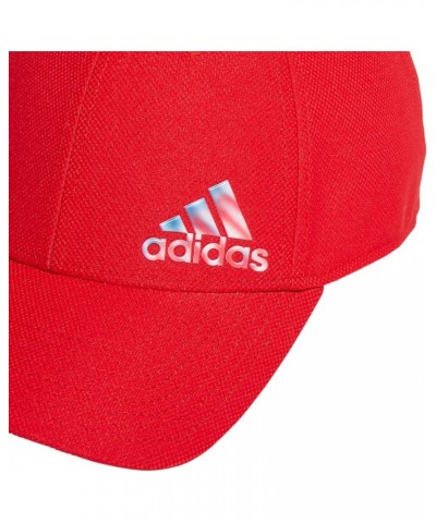 Men's Release 3 Structured Stretch Fit Cap Scarlet Red/White $15.43 Baseball Caps