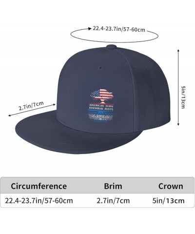 Snapback Baseball Cap Born Honduran Roots USA Honduras Flag Classic Dad Trucker Flat Bill Brim Hat Navy Blue $9.65 Baseball Caps