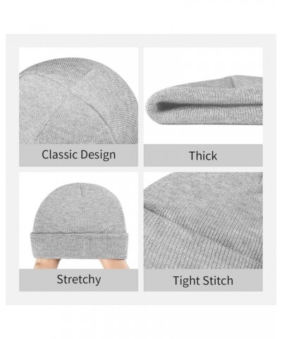 Plays Well with Others Knit Hat Upside Down Pineapple Beanie Unisex Knit Hat Women Men Winter Warm Cap Gray $10.55 Skullies &...