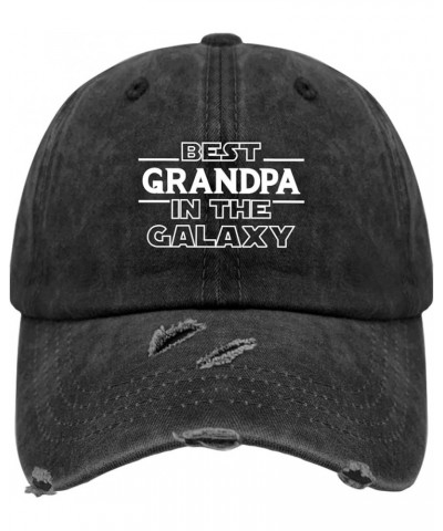 Kawaii hat hat Best Grandpa in The Galaxy Ball Cap Humor Baseball Cap Gifts for Dad,Running Caps Suitable for Allblack $11.75...