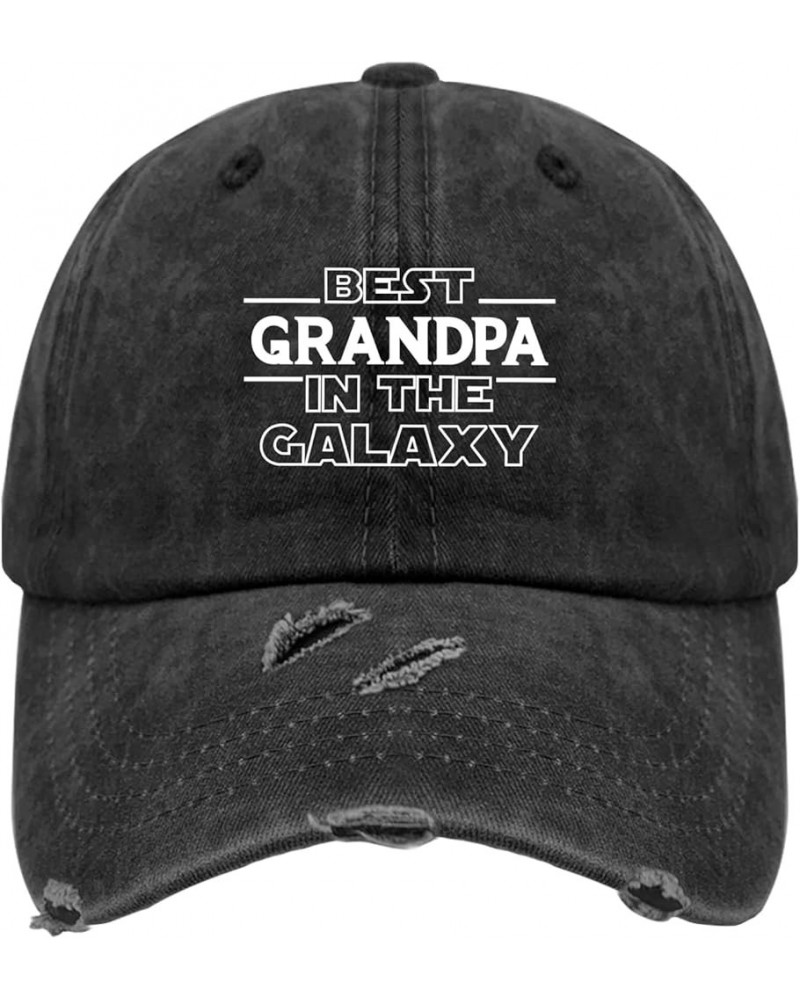 Kawaii hat hat Best Grandpa in The Galaxy Ball Cap Humor Baseball Cap Gifts for Dad,Running Caps Suitable for Allblack $11.75...