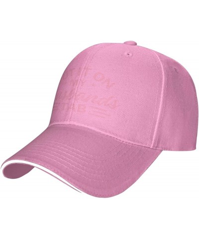 Put It On My Husbands Tab Baseball Cap Pink Father's Day Valentine's Day Hat Adjustable Dad Hat Trucker Hat Men Women Pink $9...