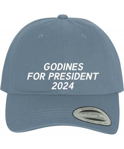 Godines for President 2024 - Comfortable Dad Hat Baseball Cap Light Blue $13.36 Baseball Caps