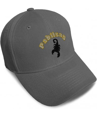 Custom Baseball Cap Pabilsag Mythical Creatures Creature Acrylic Fairy Dad Hats for Men and Women Dark Grey Design Only $15.6...