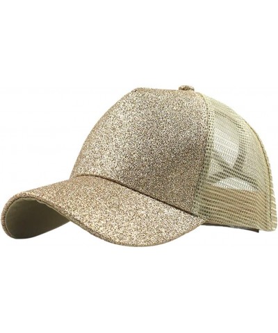 Baseball Cap Adjustable Washed Distressed Hat for Outdoor Activities and Embroidery Gifts Birthday Easter Gold $6.32 Baseball...