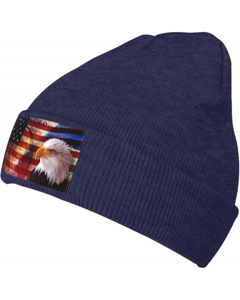 Men and Women Slouchy Beanie Hats Winter Knitted Caps Soft Warm Ski Hat Unisex Navy $9.23 Skullies & Beanies