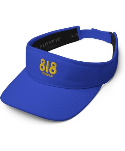 RIVEMU 818 Tequila Sun Visor Embroidered Adjustable Sports, Running, Tennis, Golf Visor Royal $17.44 Visors