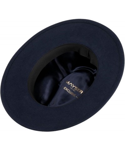 Gedeon Traveller Fur Felt Hat Women/Men - Made in The EU Blue $154.25 Fedoras