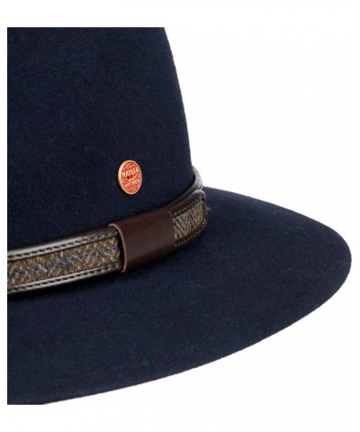 Gedeon Traveller Fur Felt Hat Women/Men - Made in The EU Blue $154.25 Fedoras