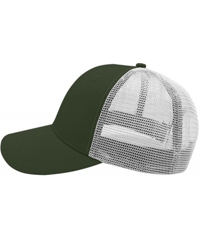 Trucker Hats Dog Lovers Snapback Trucker Cap for Men's Hats Snapback Fashion Plain Trucker Hats Army Green 2 $12.89 Baseball ...