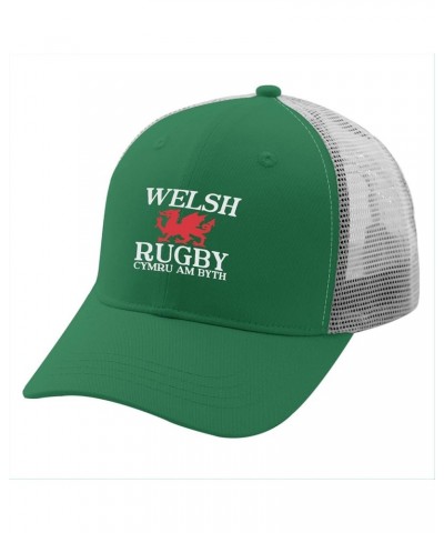 Baseball Caps Welsh Rugby Cymru am bythTrucker Hats for Teen Retro Snapbacks Green $13.25 Baseball Caps