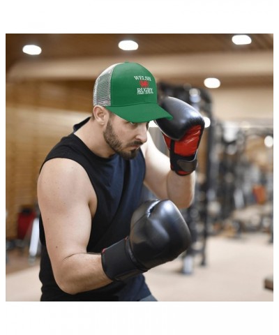 Baseball Caps Welsh Rugby Cymru am bythTrucker Hats for Teen Retro Snapbacks Green $13.25 Baseball Caps