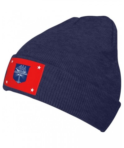 Flag of The United States Department of Commerce (Rank III) Beanie Hat for Men Women Soft Warm Knit Skull Cap Winter Hats Ski...