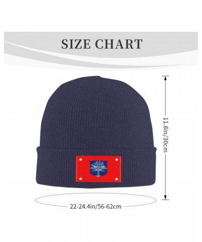 Flag of The United States Department of Commerce (Rank III) Beanie Hat for Men Women Soft Warm Knit Skull Cap Winter Hats Ski...