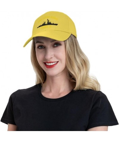 USS John King DDG 3 Flag Denim Hats Baseball Caps Fisherman's hat Knitted hat Yellow $13.79 Baseball Caps