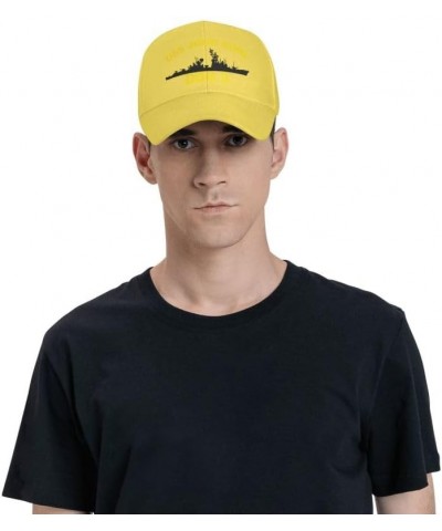 USS John King DDG 3 Flag Denim Hats Baseball Caps Fisherman's hat Knitted hat Yellow $13.79 Baseball Caps