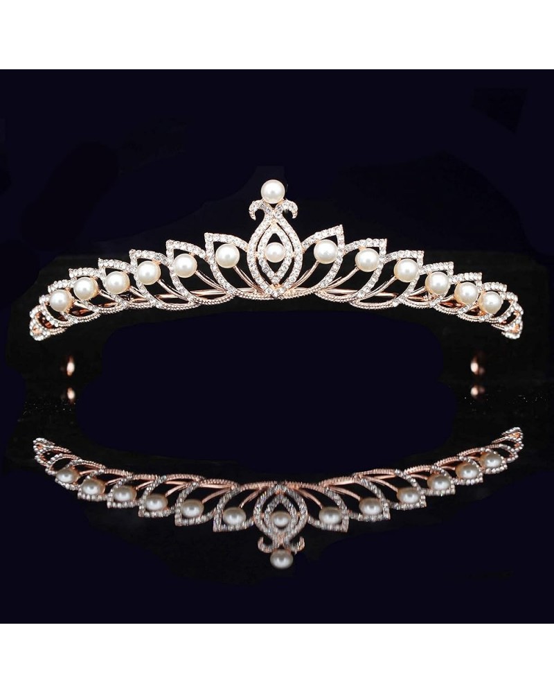 Hair Jewelry Crown Tiaras for Women Baroque Gold Color Crystal Tiara Rhinestone Crown Wedding Hair Jewelry Accessories Women ...