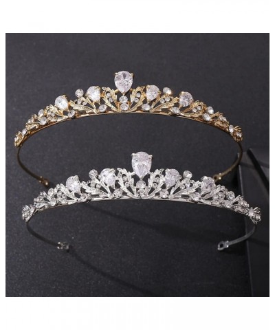 Hair Jewelry Crown Tiaras for Women Baroque Gold Color Crystal Tiara Rhinestone Crown Wedding Hair Jewelry Accessories Women ...