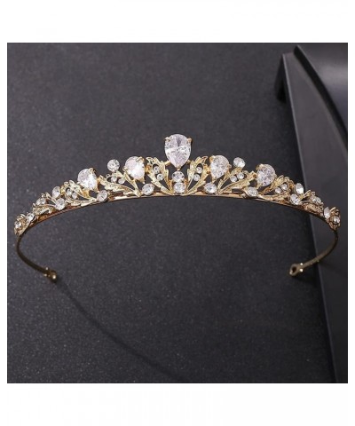 Hair Jewelry Crown Tiaras for Women Baroque Gold Color Crystal Tiara Rhinestone Crown Wedding Hair Jewelry Accessories Women ...