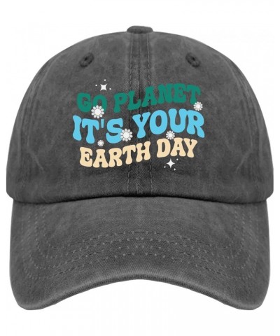 Go Planet It's Your Earth Day Sun Hat Party Hat Pigment Black Hiking Hat Gifts for Him Baseball Cap Pigment Black $11.39 Sun ...