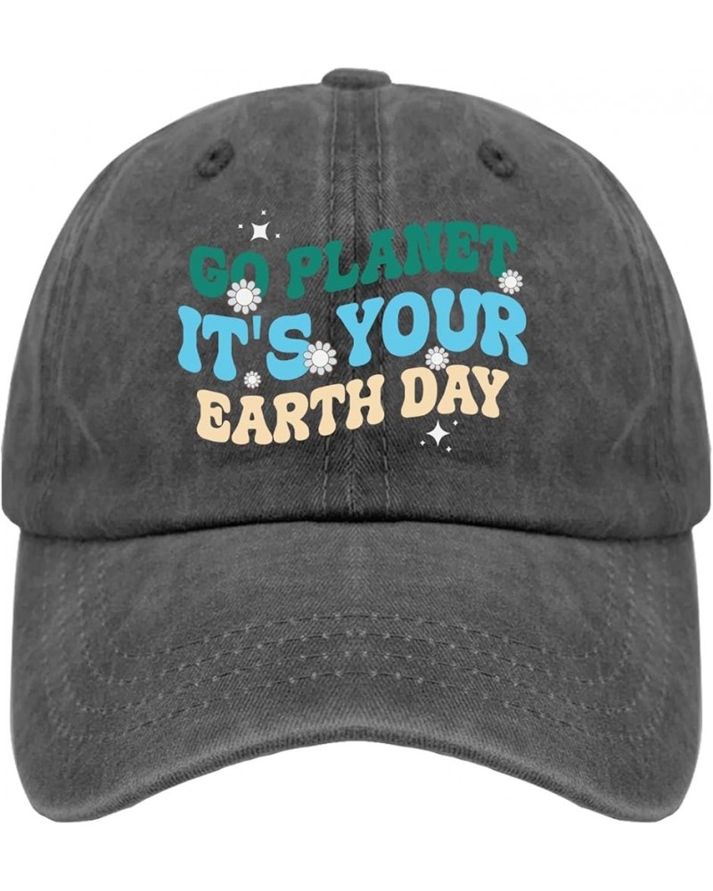 Go Planet It's Your Earth Day Sun Hat Party Hat Pigment Black Hiking Hat Gifts for Him Baseball Cap Pigment Black $11.39 Sun ...