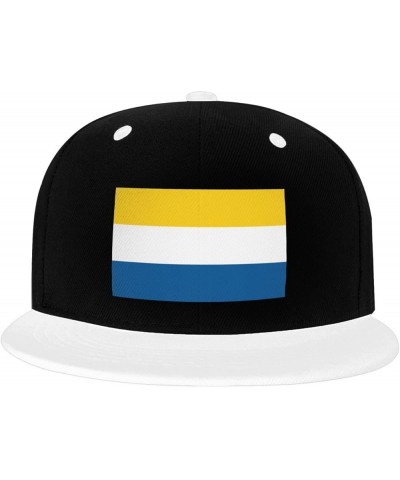 Flag of Tornedalians (2007) Snapback Hat for Men Women Baseball Cap Trucker Flat Bill Hats Dad Caps White $13.09 Baseball Caps