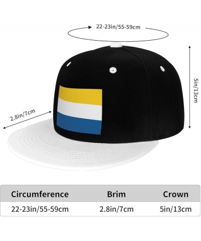 Flag of Tornedalians (2007) Snapback Hat for Men Women Baseball Cap Trucker Flat Bill Hats Dad Caps White $13.09 Baseball Caps