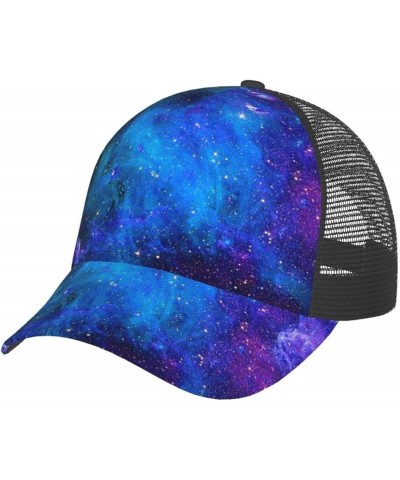 London Print Baseball Cap,Front Mesh Back Adjustable Snapback Closure Hat- for Men and Women Galaxy $16.03 Baseball Caps