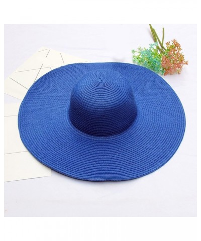 Womens Summer Baseball Hat Outdoor Wide Protection Foldable Ponytail Mesh Sun Visor Cap with Removable Running Dark Blue-b $8...