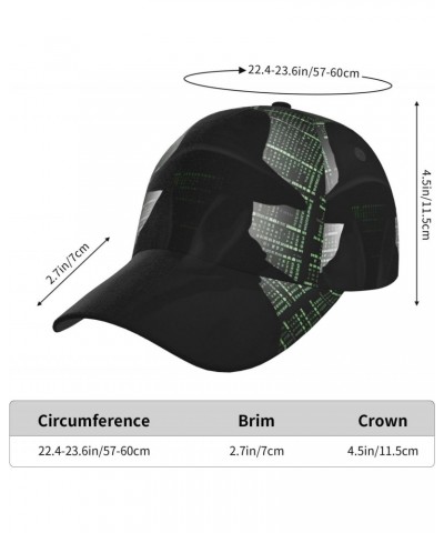 Black hat Dark Side Hacker Baseball Cap for Women Men Baseball Hat Adjustable Golf Dad Hats Fashion Sport Hats $13.20 Basebal...