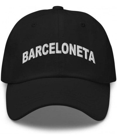 Barceloneta Puerto Rico Hat Barceloneta PR Cap Embroidered Dad Hat Adjustable Strap Closure Unisex Black $22.39 Baseball Caps