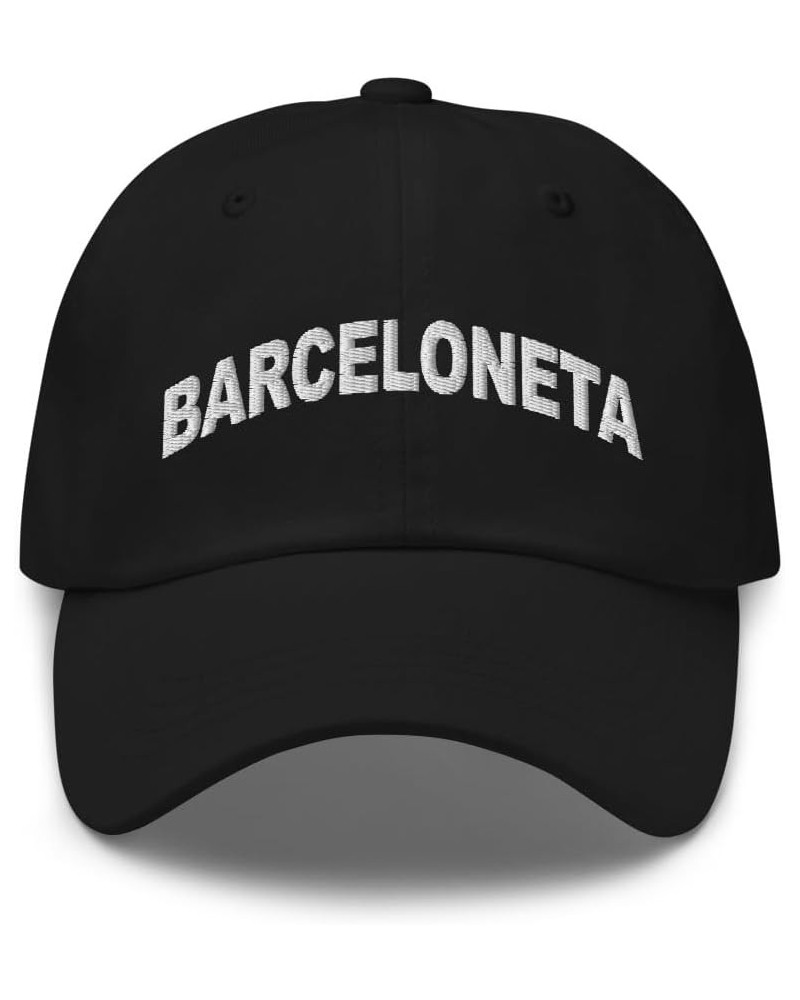 Barceloneta Puerto Rico Hat Barceloneta PR Cap Embroidered Dad Hat Adjustable Strap Closure Unisex Black $22.39 Baseball Caps