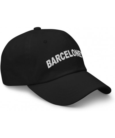 Barceloneta Puerto Rico Hat Barceloneta PR Cap Embroidered Dad Hat Adjustable Strap Closure Unisex Black $22.39 Baseball Caps