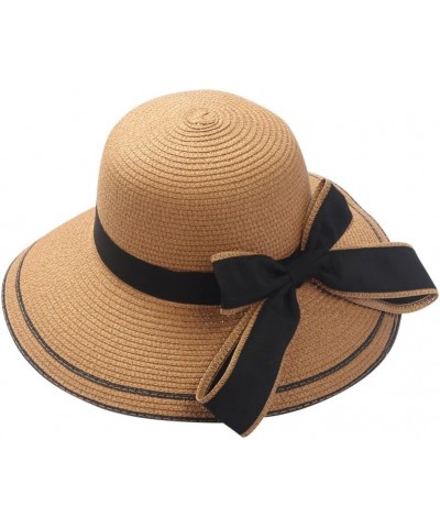 Sun Hats for Women Summer Wide Brim Packable Oversized Sun Hat Caps Big Floppy Foldable Roll Up Cap Beach Sun Hat Khaki $5.39...