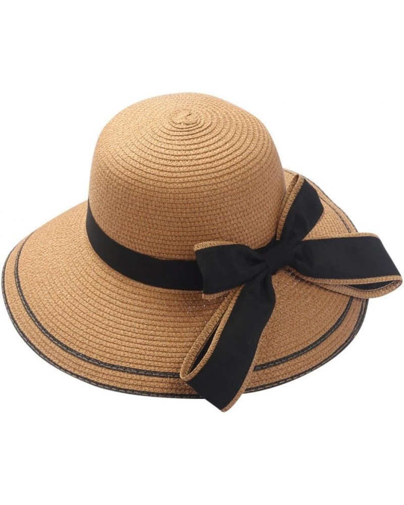 Sun Hats for Women Summer Wide Brim Packable Oversized Sun Hat Caps Big Floppy Foldable Roll Up Cap Beach Sun Hat Khaki $5.39...