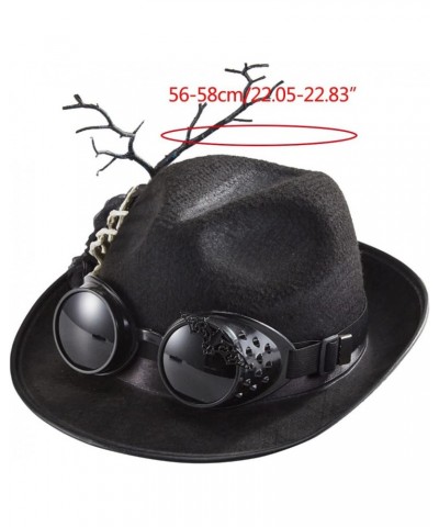 Steampunk Top Hat For Men Steampunk Men Hat Hat Party Performance Costume Accessory Carnival Nightclub Halloween Top Hats For...