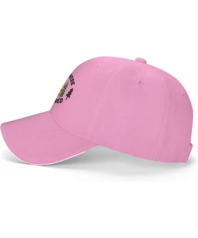 I Go Where I'm Towed Gifts Pink Baseball Hats Dad Hat Unisex Cotton Distressed Vintage Baseball Cap $9.49 Baseball Caps