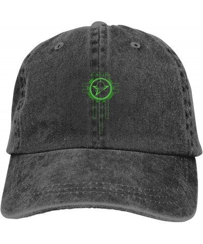 The Sisters of Mercy Hat Cap Distressed Denim Vintage Washed Trucker Hat Men Women Classic Adjustable Black Black $10.37 Base...