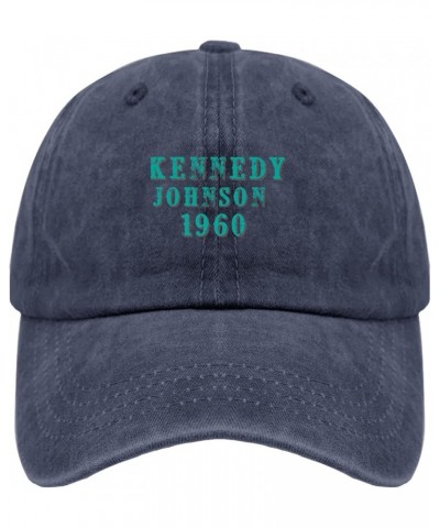 Hiking Hats for Men Biden Funny Cap for Men's Outdoor Hats Quick Dry kennedyy johnsonn 1960 Cute Baseball Cap Navy Blue $8.49...