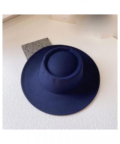 Many Color Solid Ring Top Polyester Fedoras Cap Men Women Leisure Panama Jazz Hat Ivory $20.13 Fedoras