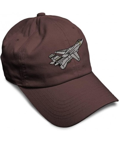 Soft Baseball Cap F-14 Tomcat B Embroidery Airplane F-14 Tomcat Twill Cotton Dad Hats for Men & Women Brown Design Only $11.6...