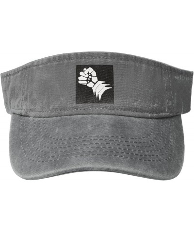 6th Armoured Division Flash Sun Visor Hats for Women Men Sun Hat Vintage Golf Hat Adjustable Baseball Cap Gray $12.88 Visors