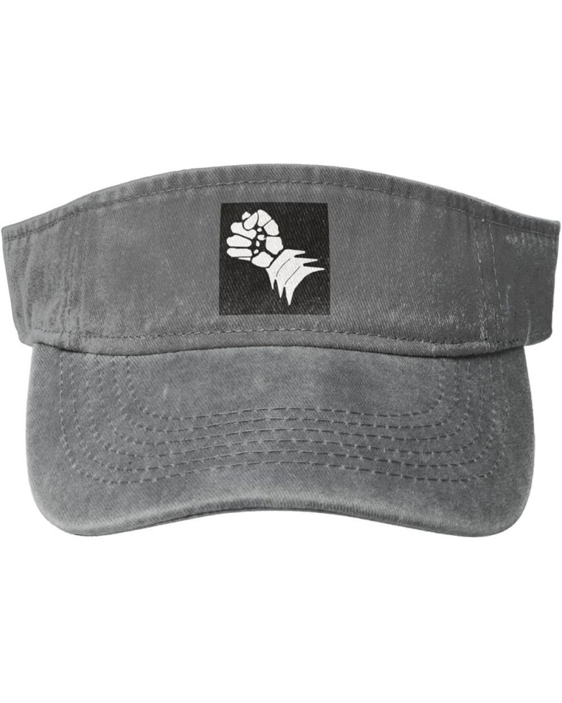 6th Armoured Division Flash Sun Visor Hats for Women Men Sun Hat Vintage Golf Hat Adjustable Baseball Cap Gray $12.88 Visors